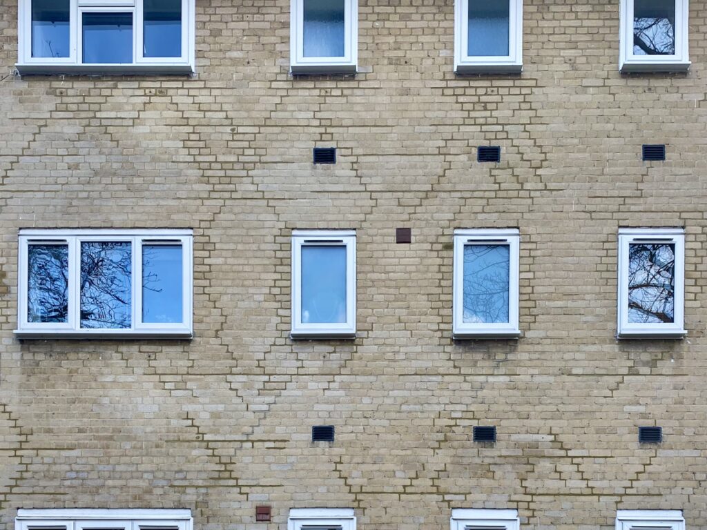 Calcium silicate brickwork