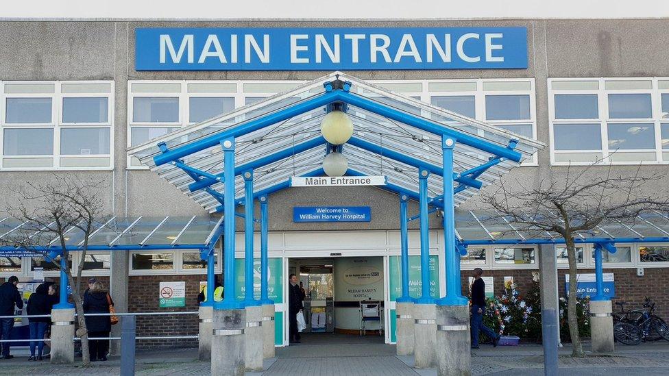 News: William Harvey Hospital withdraws gas and air for women in labour