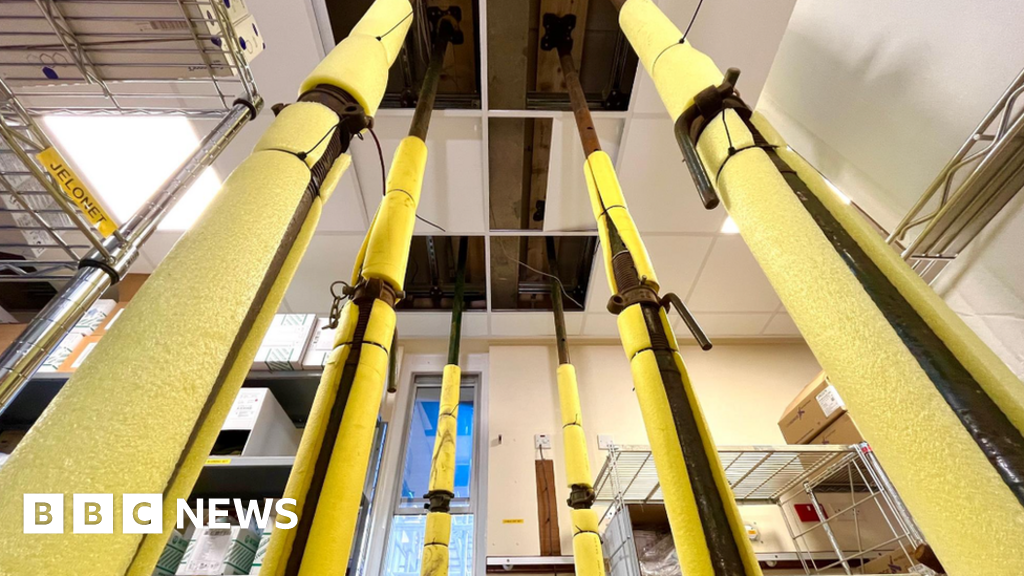 News: Crumbling concrete: Raac found in 18 more hospitals in England