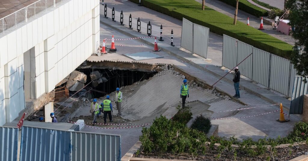 News: Dubai Marina high-rise evacuated after car park roof collapse