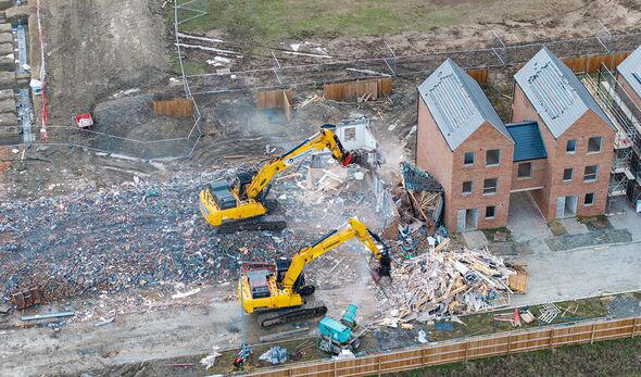 News: Entire housing estate worth £40million torn down just after being built