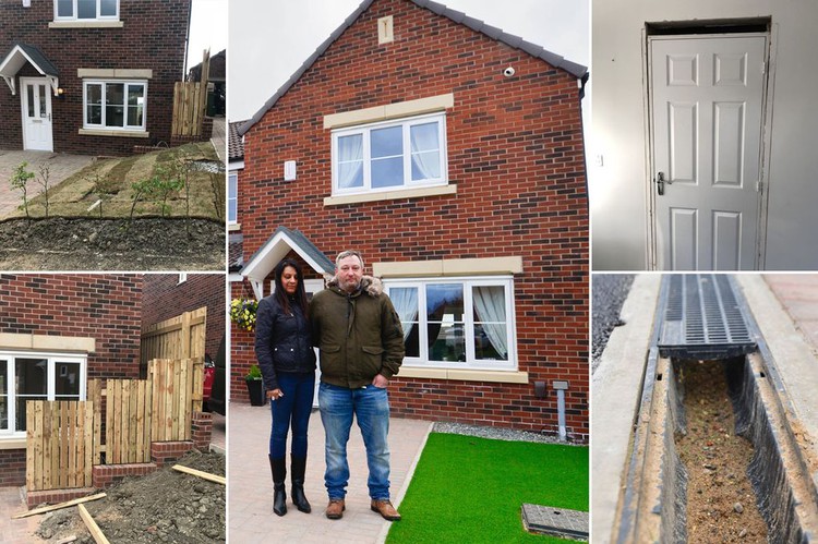 News: Homeowners discover 700 faults in their £280,000 new house