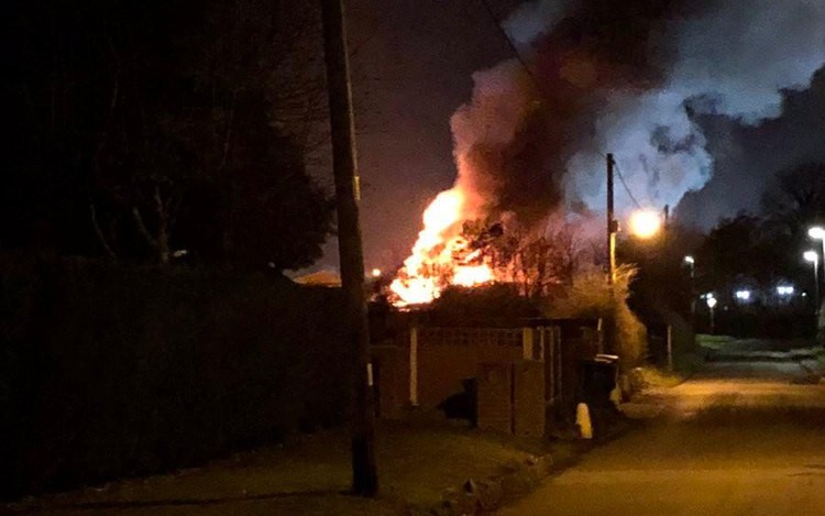 News: Firefighters tackle huge blaze at mental health hospital