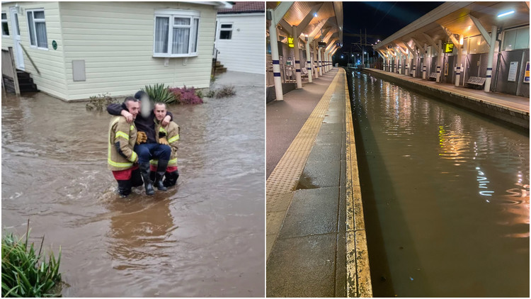 News: Thousands evacuated as Storm Franklin brings more heavy rain and high winds to UK in wake of Eunice