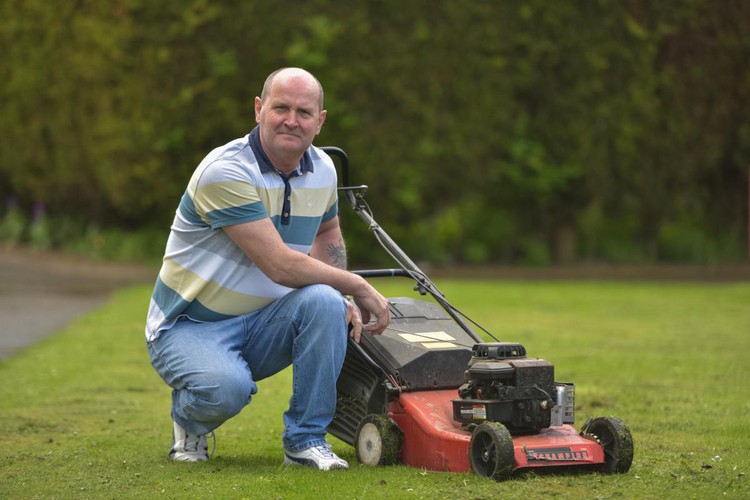 News: Grandad told to stop mowing grass next to house for health and safety reasons
