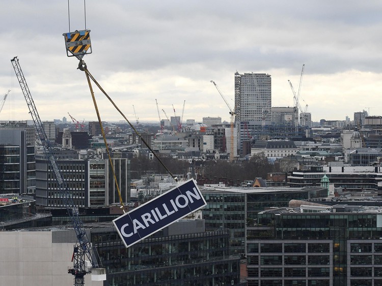 News: 2,700 construction firms go under after Carillion collapse drives 20% spike in insolvencies