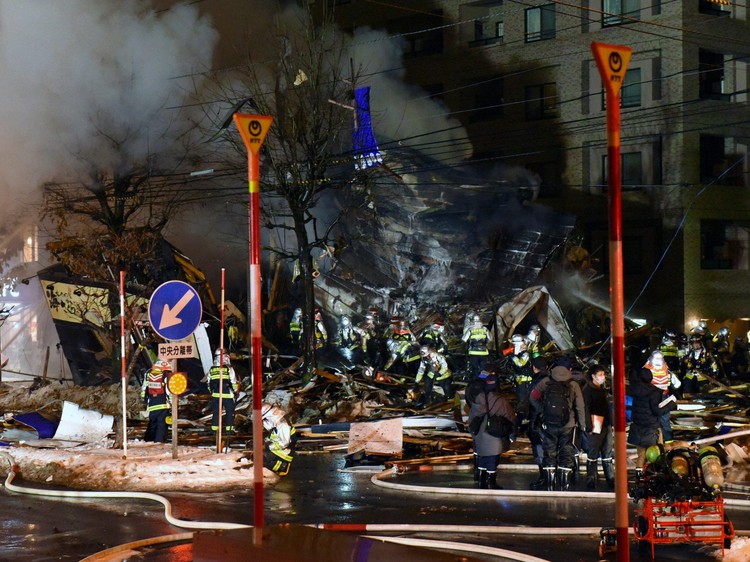 News: Japan explosion: More than 40 people injured in Sapporo restaurant blast