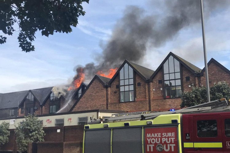 News: Walthamstow fire: 100 firefighters tackle huge blaze at east London shopping mall