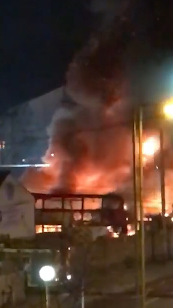 News: Fire and ‘huge explosions’ at Orpington bus depot