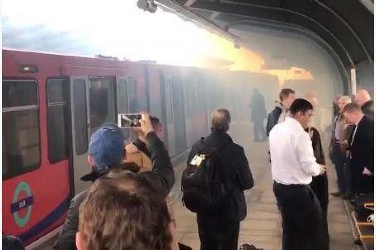News: East London station evacuated after ‘electrical explosion’ sees smoke pour out from under train