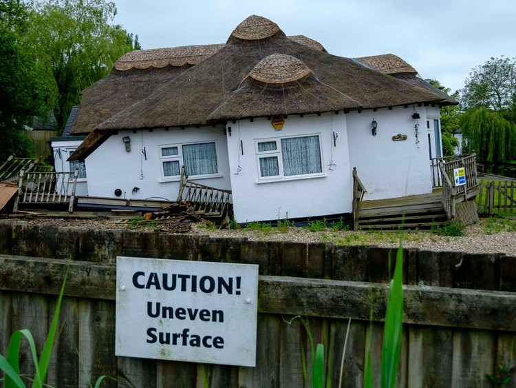 News: Couple ‘devastated’ as £850,000 riverside cottage starts sinking