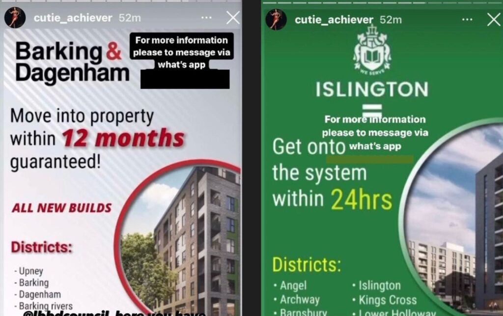 News: Warning issued over London council housing scam which has seen desperate residents hand over thousands