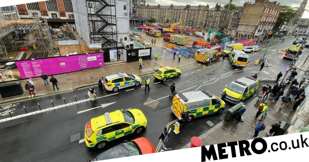 News: Hammersmith: Men fight for lives after building site scaffold collapse