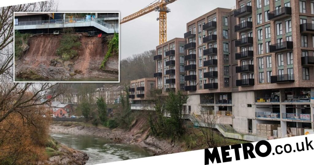 News: Huge Bristol landslip under foundations of new block of flats