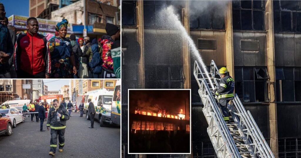 News: Johannesburg building fire sees victims leap from windows: ‘We’re dying’
