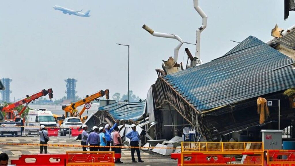News: Delhi airport roof collapse: Terminal 1 likely to remain shut for a few weeks, says report